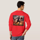 Champion': Full Sleeve Sportsmen Tshirt (Schwarz voll)