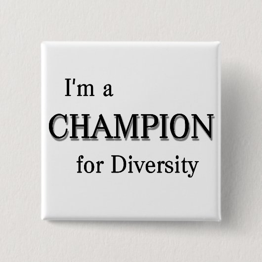 Champion für Diversity Button (Vorderseite)