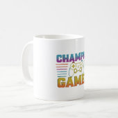 Champion Gamer Kaffeetasse (Vorderseite Links)