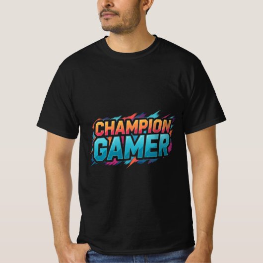 Champion Gamer T-Shirt (Vorderseite)