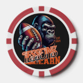 Champion Gorilla Lessons Learn Poker Chip (Vorderseite)