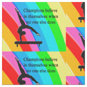 CHAMPION GYMNASTICS MIRL STOFF (Nahaufnahme)