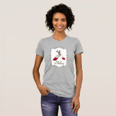 Champion King of the Berg Hund Agility lustig T-Shirt (Vorne ganz)