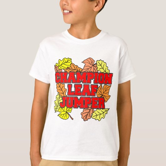 Champion Leaf Jumper T-Shirt (Vorderseite)