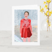 Champion LeeMarie's kreatives Design Karte (Gelbe Blume)