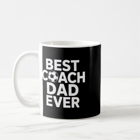Champion Mentor Bester Trainer Dad Ever Fußballtra Kaffeetasse (Links)