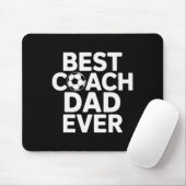 Champion Mentor Bester Trainer Dad jemals Fußballt Mousepad (Mit Mouse)