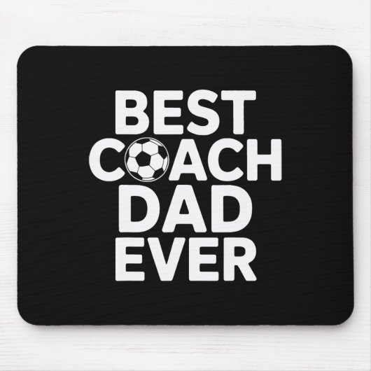Champion Mentor Bester Trainer Dad jemals Fußballt Mousepad (Vorne)
