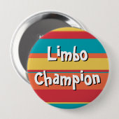 Champion mit riesigem Limbo Button Award (Vorne & Hinten)