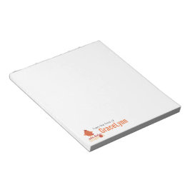 Champion Notepad, Red & Orange Yarn Notizblock