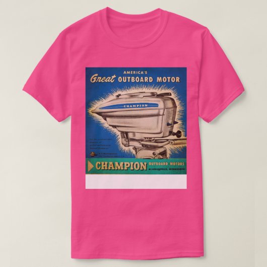 Champion Outboards T-Shirt (Design vorne)