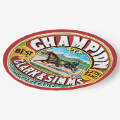 Champion Pappteller (Schrägansicht)