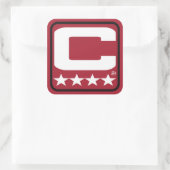 Champion Patch - ATL Red Sticker (Tasche)