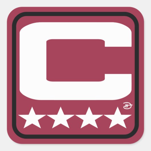 Champion Patch - AZ Red Sticker (Vorderseite)