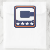 Champion Patch - CHI Blue Sticker (Tasche)