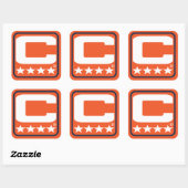 Champion Patch - DEN Orange Aufkleber (Blatt)