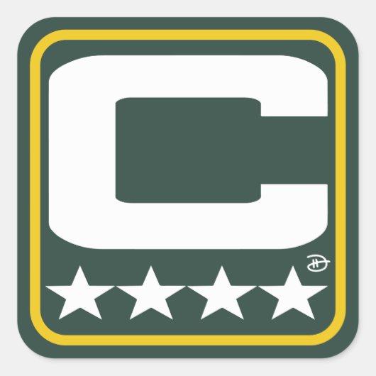 Champion Patch - GB Green Sticker (Vorderseite)