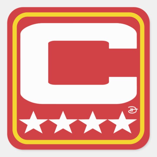 Champion Patch - KC Red Sticker (Vorderseite)
