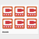 Champion Patch - KC Red Sticker (Blatt)