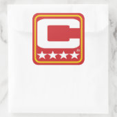 Champion Patch - KC Red Sticker (Tasche)