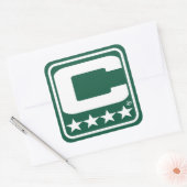 Champion Patch - NYJ Green Sticker (Umschlag)