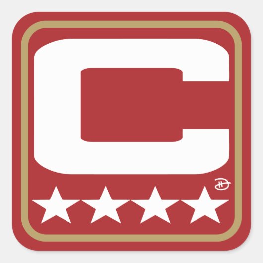 Champion Patch - SF Red Sticker (Vorderseite)