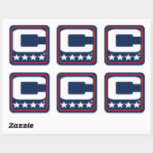 Champion Patch - TEN Navy Aufkleber (Blatt)