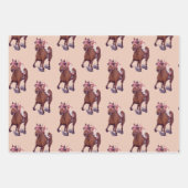 Champion Racehorse besiegt Triple Crown Gewinner Geschenkpapier Set (Vorderseite)