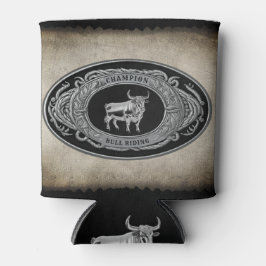 Champion Rodeo Bull Reiten Country Western Gürtel Dosenkühler