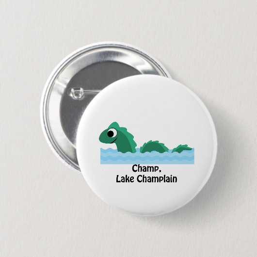 Champion, See Champlain Button (Vorne & Hinten)