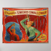 Champion Sword Swallower Poster (Vorne)