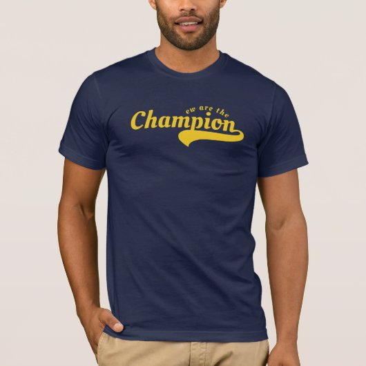 Champion T - Shirt - Stil trifft auf Stärke (Vorderseite)