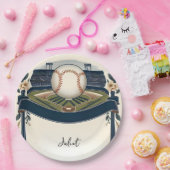 Champion Team Ball Field Baseball Brautparty Pappteller (Party)