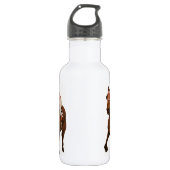 Champion Thoroughbred gewinnt Big Race Edelstahlflasche (Vorderseite)