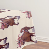 Champion Thoroughbred Race Pferde gewinnt Tischdecke (Beispiel)