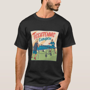 Champion Tischtennis Tischtennis Racket P T-Shirt