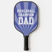 Champion Vater Blue Pickleball Paddle (Vorderseite)