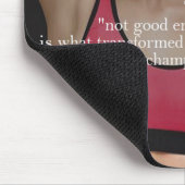 CHAMPION - Workout für Frauen Motivierend Mousepad (Ecke)