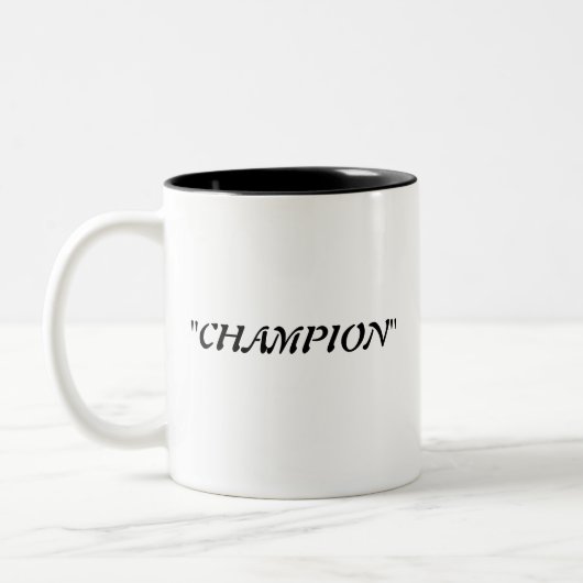CHAMPION ZWEIFARBIGE TASSE (Links)