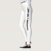 CHAMPIONEN VON LEGGINGS MIT ANGESAGTEM HERD (Links)