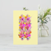 Champion's Bouquet-Einladung Einladung (Stehend Vorderseite)