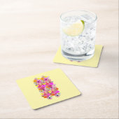 Champion's Bouquet  Rechteckiger Pappuntersetzer (Vor Ort)