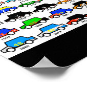 Champions der Stock Car Racing Cup Series Poster (Ecke)