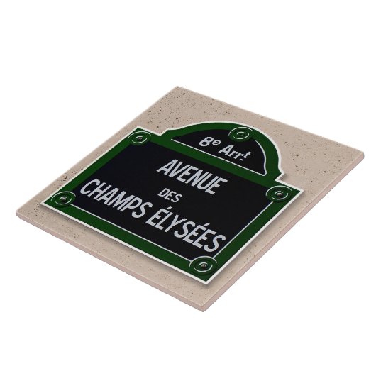 Champions Elysee Zeichen-große Keramik-Fliese Fliese (Seite)