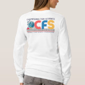 Champions for Science HS Long Sleeved T-Shirt (Rückseite)