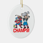 Champions Keramik Ornament (Rechts)