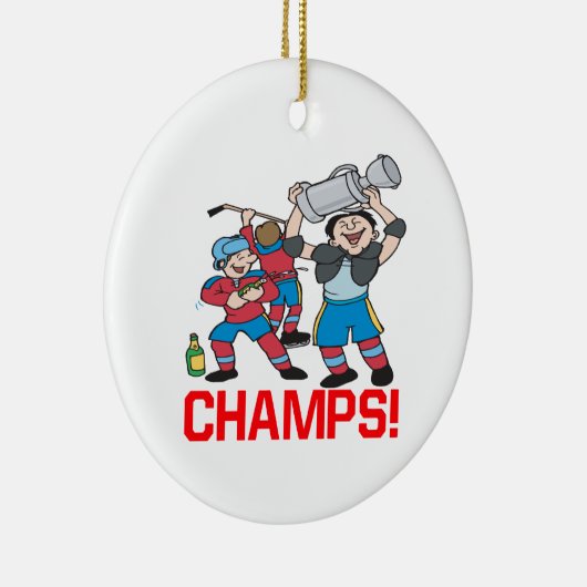 Champions Keramik Ornament (Rechts)