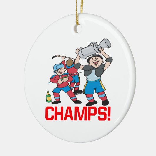 Champions Keramik Ornament (Links)