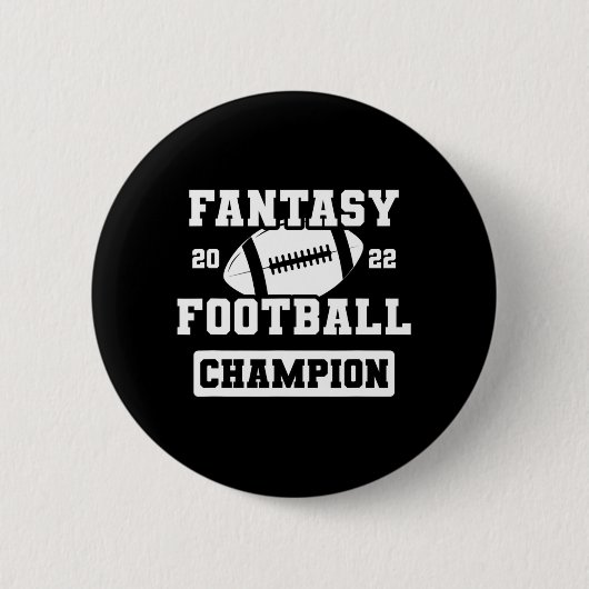 Champions-League-Sieger 2022 Fantasy Football Cham Button (Vorderseite)