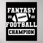 Champions-League-Sieger 2022 Fantasy Football Cham Poster (Vorne)